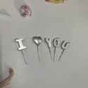 24H現貨出貨附發票【I LOVE YOU蠟燭】愛心蠟燭 生日造型蠟燭 造型蠟燭 蛋糕裝飾 生日派對 生日蠟燭 告白蠟燭-規格圖6