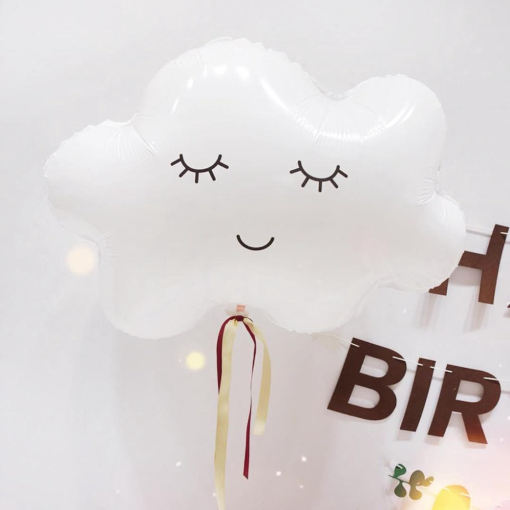 24H現貨出貨附發票 雲朵氣球 慶生氣球 生日氣球佈置 氣球佈置 生日道具 生日氣球 慶生道具 生日佈置-細節圖5