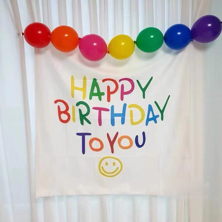 24H現貨出貨附發票【全15款掛布】生日掛布 生日掛旗 生日背景布 生日佈置 拍照背景布 派對佈置 周歲佈置 派對背景布-細節圖5