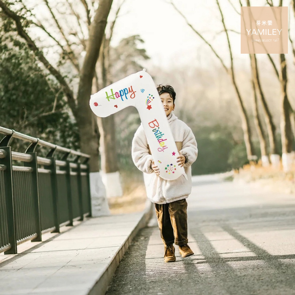 24H現貨出貨附發票【8件88折】生日氣球貼紙 彩色貼紙 生日快樂氣球貼紙 氣球裝飾貼紙 生日裝飾貼紙 慶生氣球貼紙-細節圖3