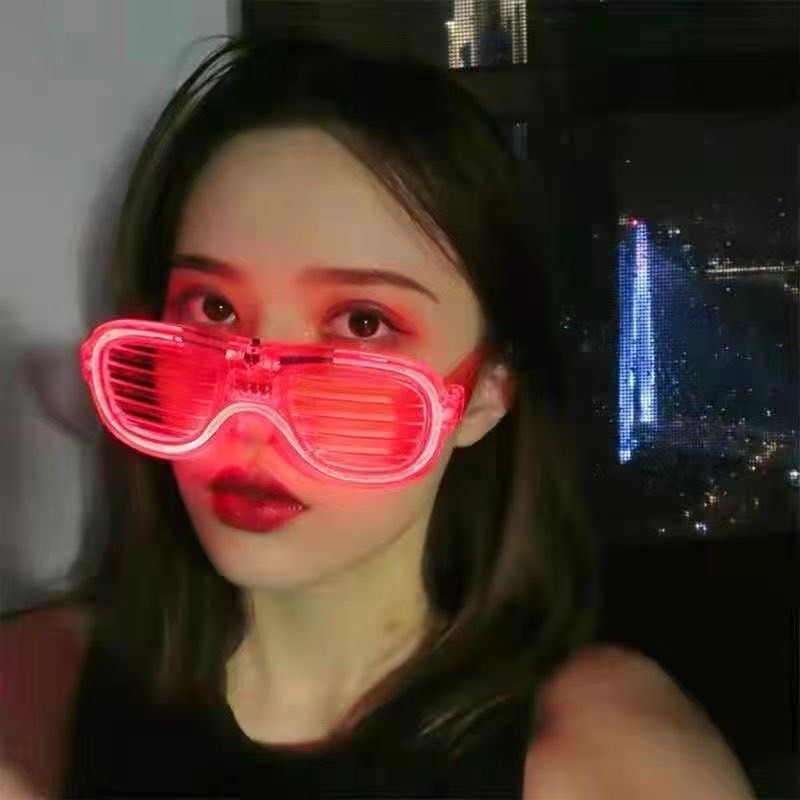 24H現貨出貨 發光眼鏡 派對眼鏡 LED眼鏡 蹦迪眼鏡 夜店眼鏡 閃光眼鏡 變色眼鏡 閃亮眼鏡 生日-細節圖5