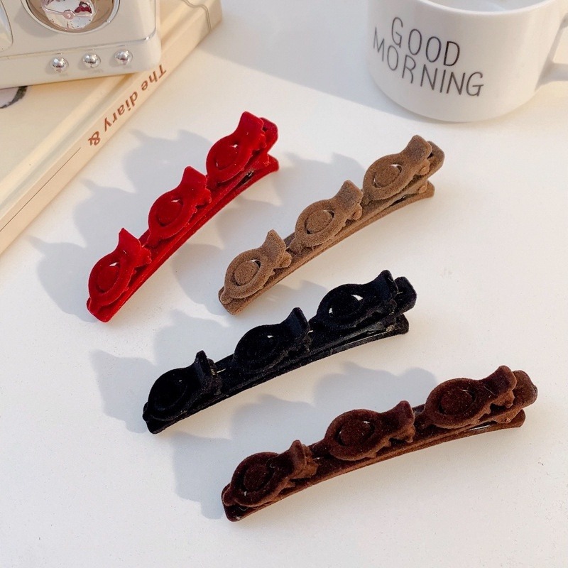 24H現貨出貨 毛球髮夾 瀏海夾 鴨嘴夾 瀏海髮夾 編髮髮夾 編髮神器 髮夾韓國 可愛髮夾 編髮髮飾-細節圖9