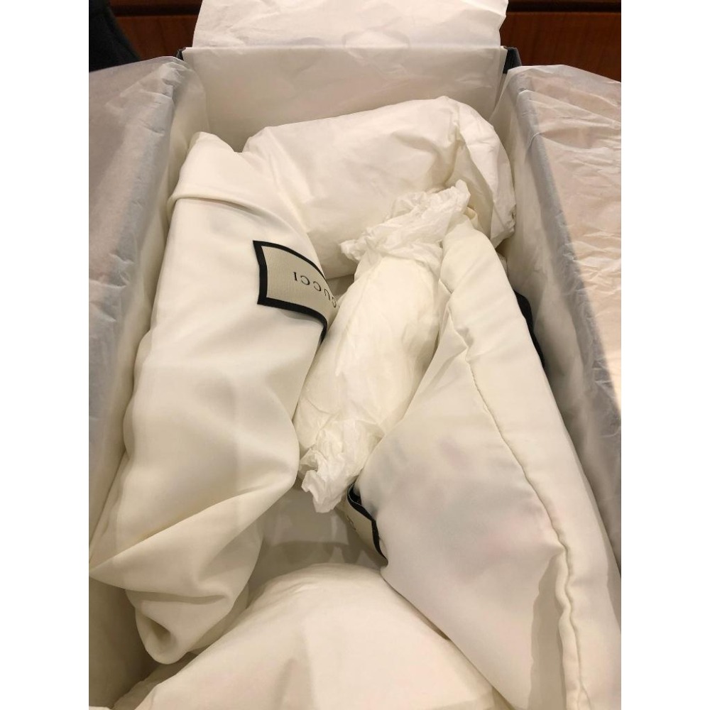 GUCCI 原創 Gucci Pantoletten Gummi 拖鞋涼鞋 44 NEU  100% 原廠正品 中古9成-細節圖3