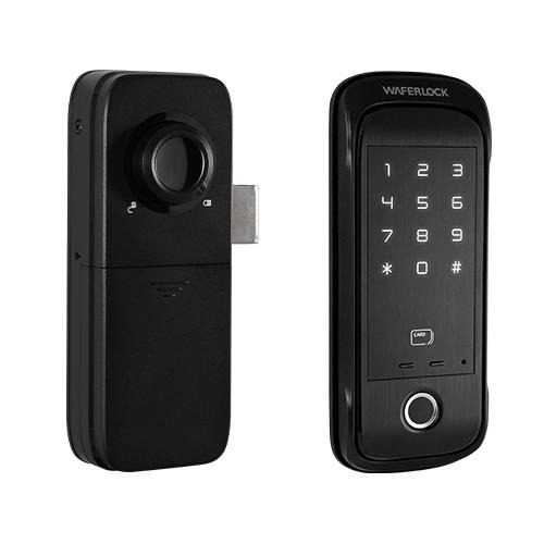 【WAFERLOCK 維夫拉克電子鎖 】D311橫式拉門電子鎖｜ 指紋電子鎖(指紋+卡片+密碼)｜ 電子門鎖｜-細節圖2