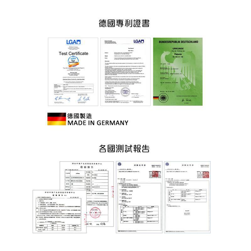 【網路超市】德國潔靈康「zielonka」時尚衛浴專用空氣清淨器(萊姆)空氣清淨器 清淨機 淨化器 加濕器 除臭 不鏽鋼-細節圖5