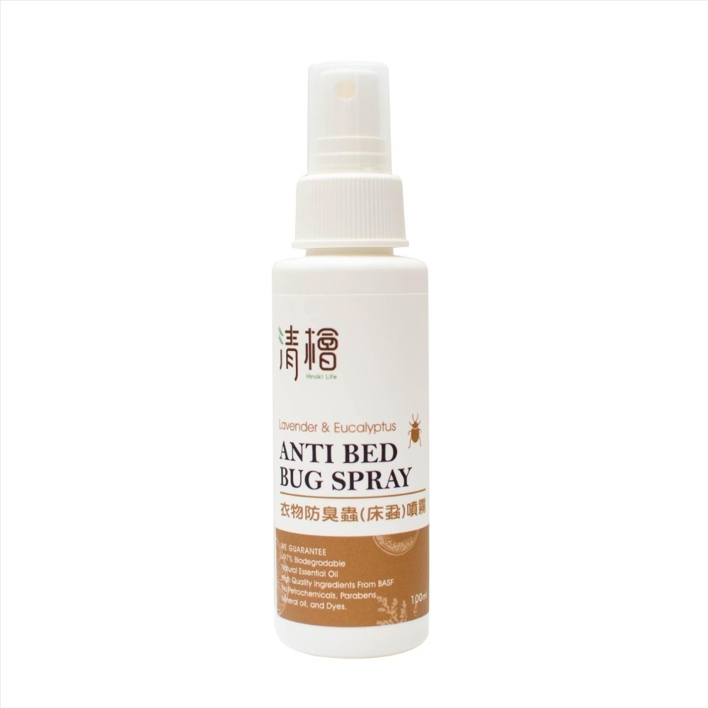 清檜 Hinoki Life 衣物防臭蟲(床蝨)噴霧 300ml/100ml-規格圖4