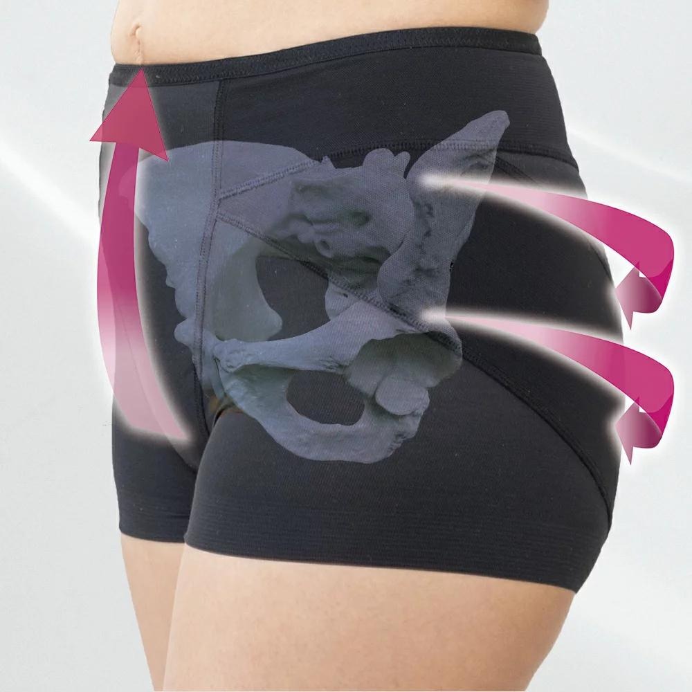 日本 bodysprout - 核心肌調整-整體內褲SPORT 大尺碼 高腰 無痕 減肥 塑身褲 塑身內褲 提臀塑身褲-細節圖3