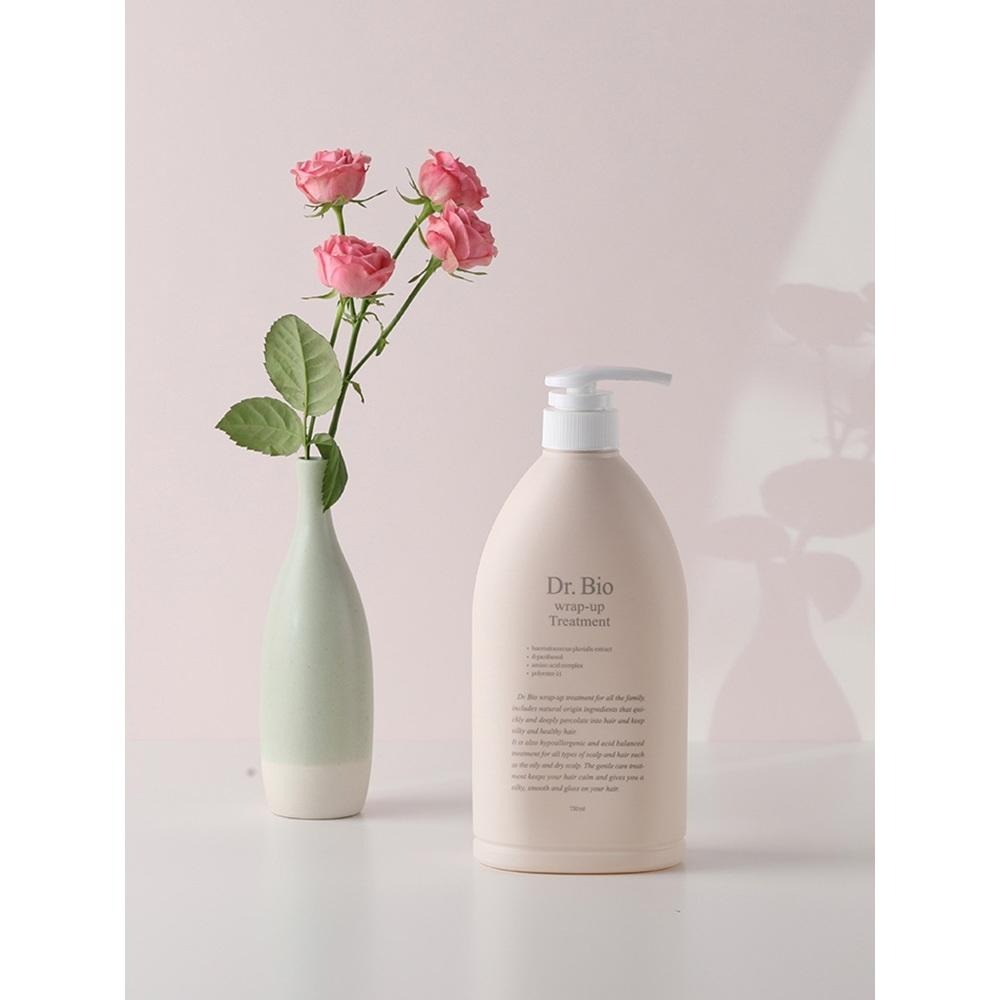 韓國製 Dr.Bio 普羅旺斯玫瑰 / 摩洛哥油亮澤護髮乳750mL-細節圖9
