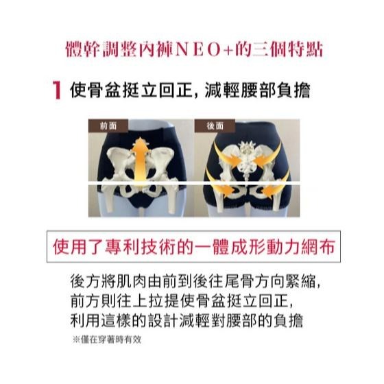 日本 bodysprout  - 日本體幹調整褲 骨盆矯正整體內褲NEO+ 女內褲 高腰塑身褲 適合產後骨盆矯正 塑身用-細節圖6