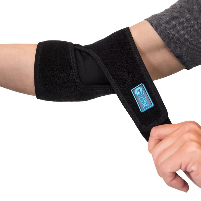 Grace CARE 竹炭護肘 調整式護肘 手肘工作護肘 台灣製造 【GC-EB221】-細節圖5