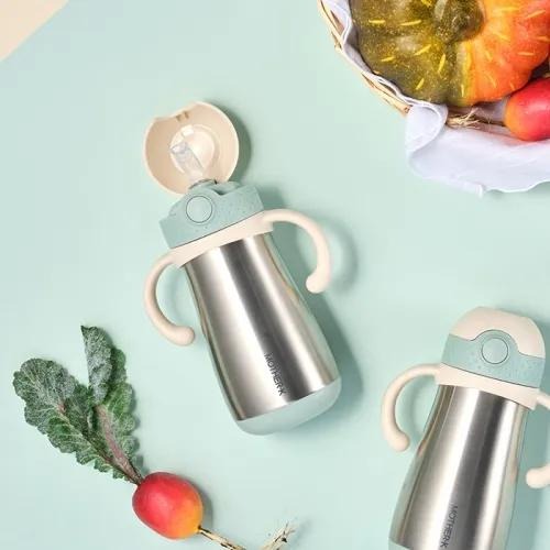 韓國MOTHER-K 頂級不鏽鋼保溫/保冷學習杯350ml-細節圖5