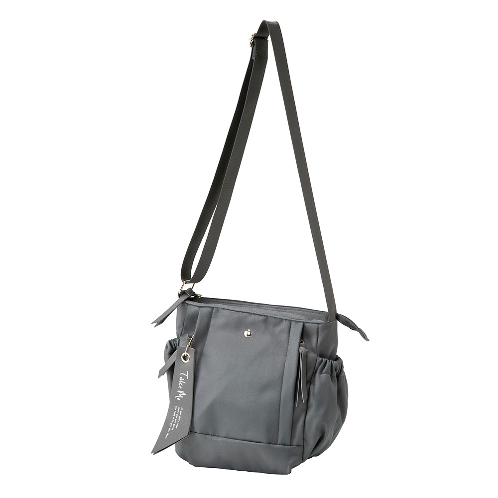 側背包 灰色