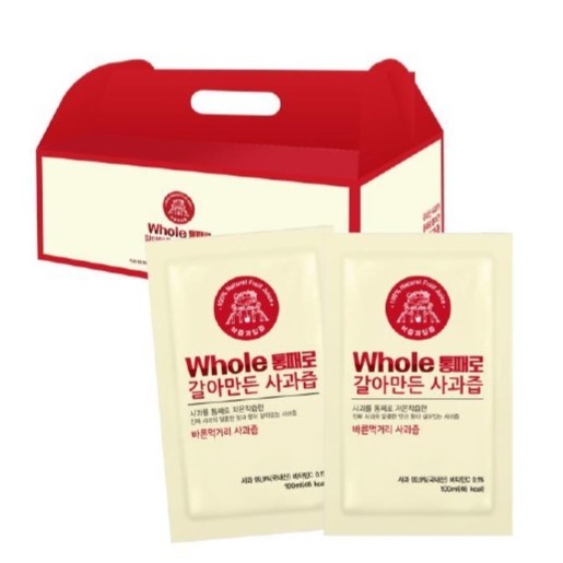 【 榨汁達人】袋裝無吸管蘋果汁1包