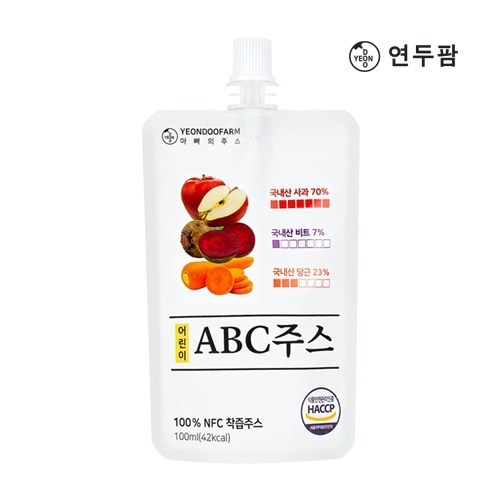 韓國 YEONDOO FARM 莊園好農 蔬果汁 鮮果汁 兒童果汁 100ml 妍杜農場 NF 純果汁 不添加水-規格圖8