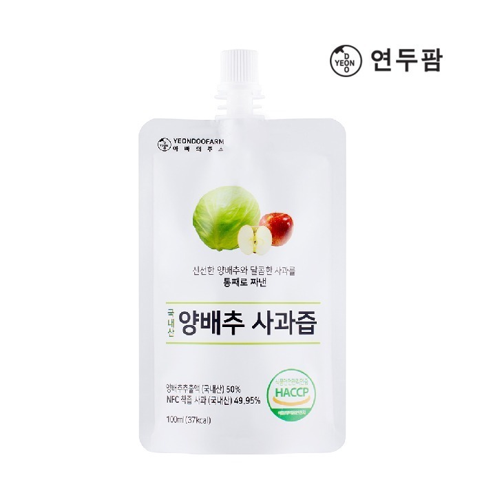 韓國 YEONDOO FARM 莊園好農 蔬果汁 鮮果汁 兒童果汁 100ml 妍杜農場 NF 純果汁 不添加水-規格圖8