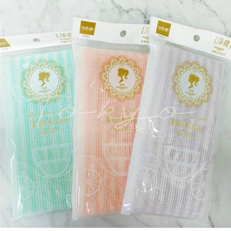 美容 沐浴巾 B9206 沐浴巾 搓澡巾 洗澡巾 起泡巾 台灣製造 去角質浴巾-細節圖2