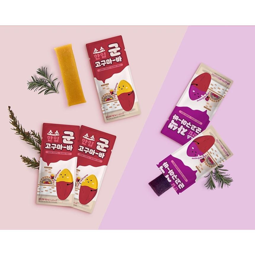 韓國 SPRING DAY 無添加地瓜 地瓜條 地瓜脆片 迷你烘烤地瓜條 香蒸 烘烤 紫薯 地瓜條隨手包-細節圖6