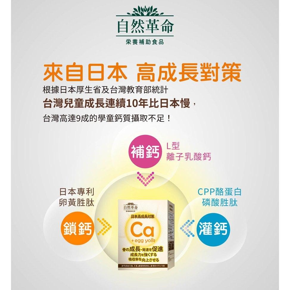 自然革命 L型離子乳酸鈣 60顆 / 盒 鈣 離子鈣 補鈣 鈣質 鈣片-細節圖2