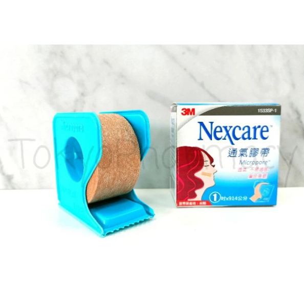 3M Nexcare 通氣膠帶 透氣膠帶 白色/膚色 急救絆黏性膠帶 不易過敏-規格圖2