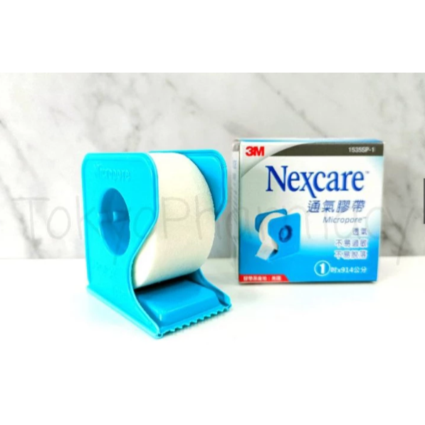 3M Nexcare 通氣膠帶 透氣膠帶 白色/膚色 急救絆黏性膠帶 不易過敏-規格圖2
