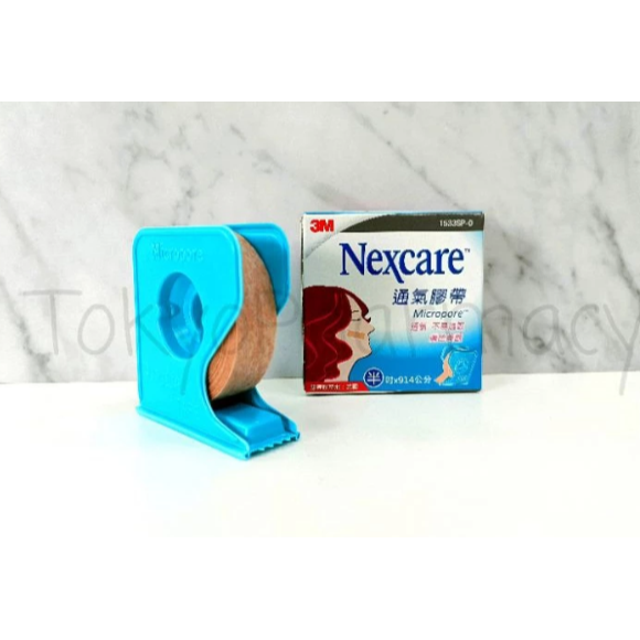 3M Nexcare 通氣膠帶 透氣膠帶 白色/膚色 急救絆黏性膠帶 不易過敏-規格圖2