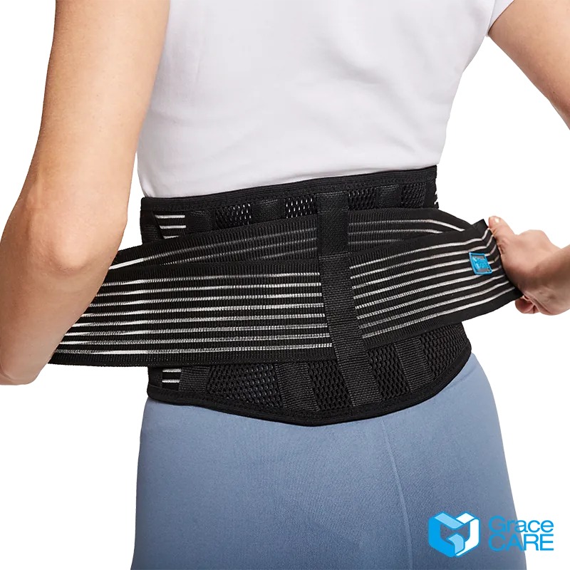 Grace CARE 短版護腰 隱形護腰 隱形美觀  台灣製【GC-LB222】舒適保護腰背 集中腰背肌群-細節圖2