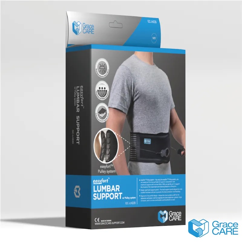 Grace CARE easyfort 滑輪護腰 “倍思親” 省力透氣短版三合一 LH220 省力護腰 短版護腰-細節圖5