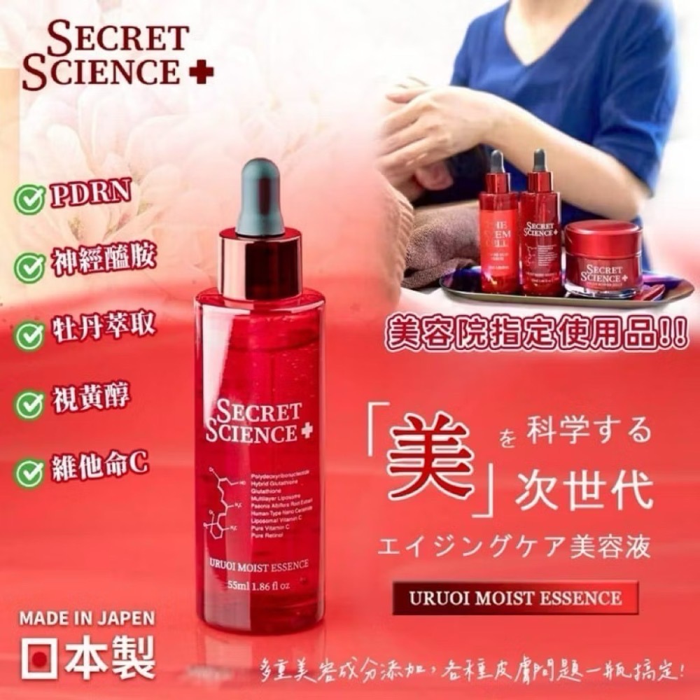 現貨❤️日本🇯🇵 SECRET SCIENCE Uruoi 保濕精華 55ml-細節圖2