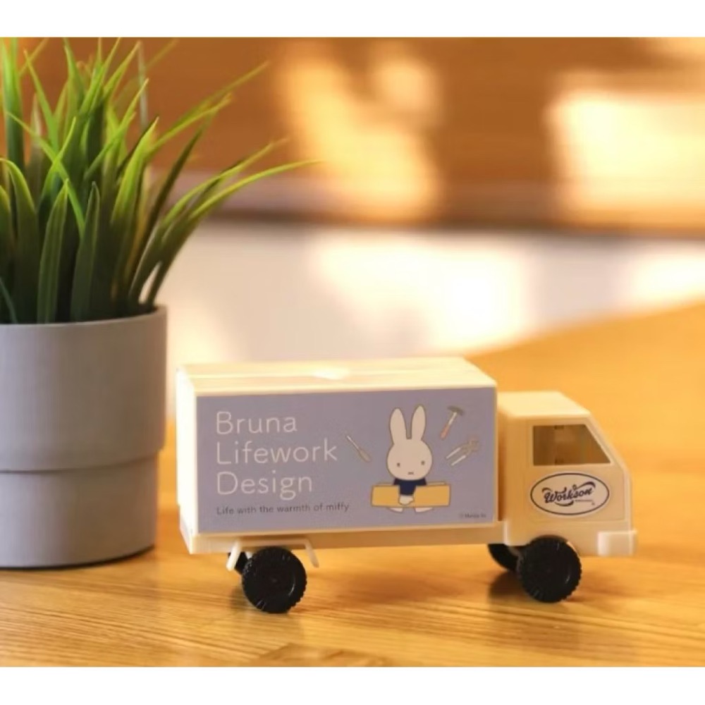 現貨❤️日本🇯🇵Miffy 米菲兔卡車造型工具組-細節圖2