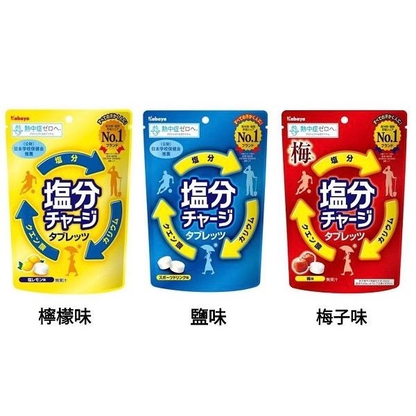 ❤️現貨❤️日本🇯🇵 日本🇯🇵Kabaya 卡巴鹽分補給錠 3種口味-細節圖4