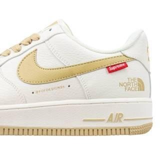 NK AF1 X The North Face X Supreme 空軍1號三方聯名款  男女通用款 us7全新-細節圖3