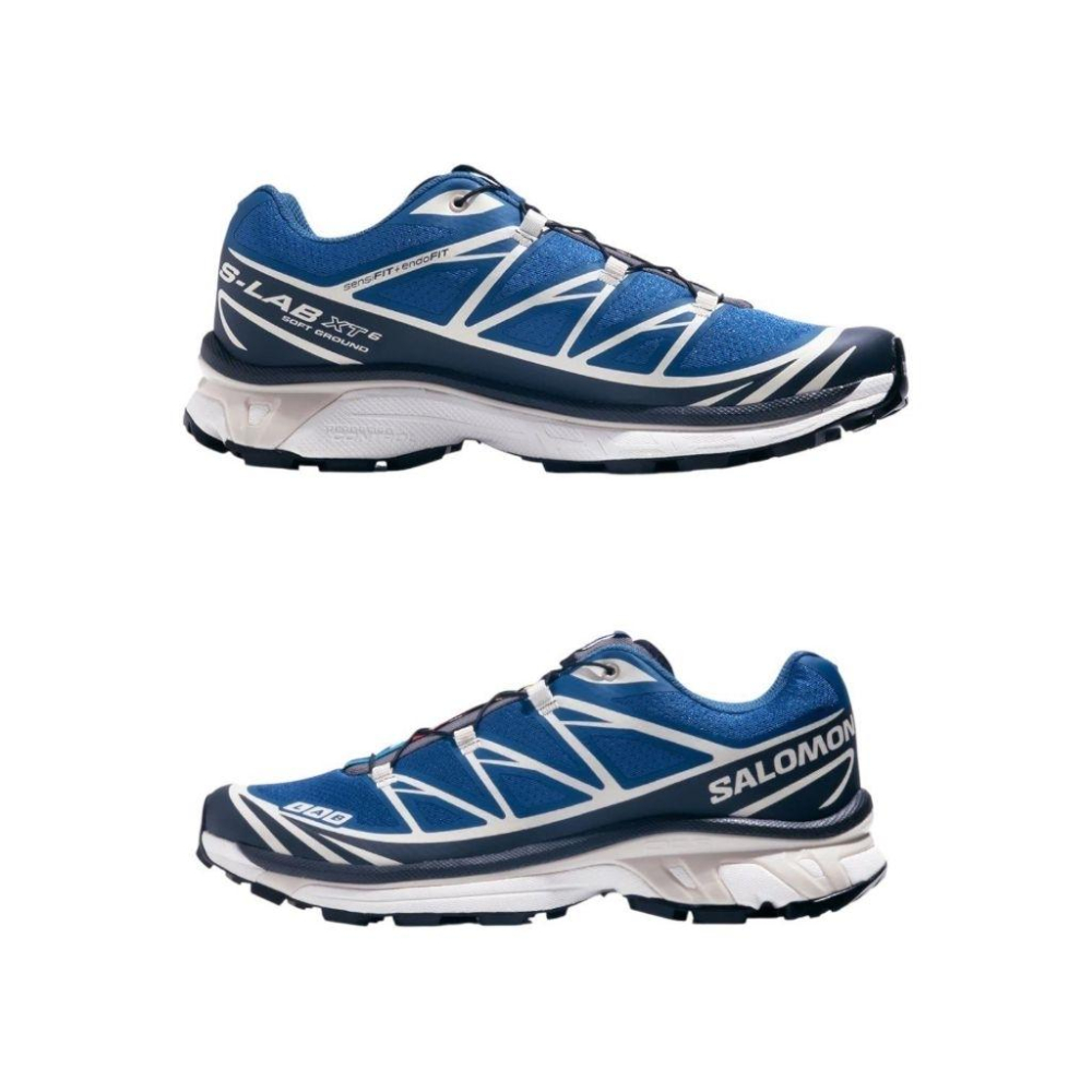 Salo XT-6 越野登山鞋 L47739300 黑夜藍｜海軍藍｜黑色｜白色｜奶油色｜網眼布鞋面｜ 男女通用款鞋-細節圖7