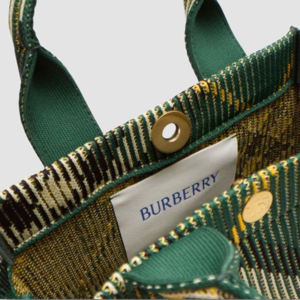 Bur Mini Checked Knitted Tote Bag 迷你格紋針織手提包｜托特包｜斜肩包｜肩背包｜格紋-細節圖5