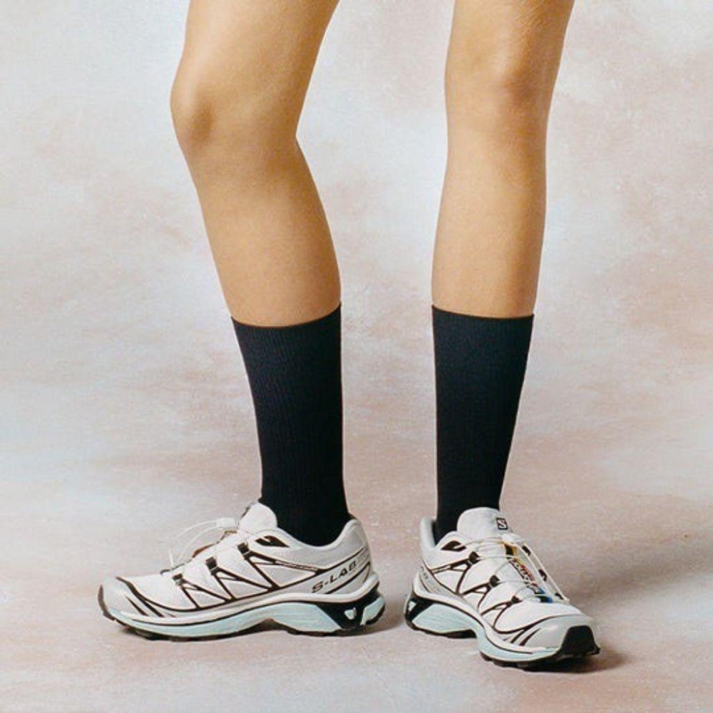 Salo XT-6 越野登山鞋哈士奇 L41317300 白黑色｜白色｜黑色｜薄荷綠｜網眼布鞋面｜防潑水-細節圖8