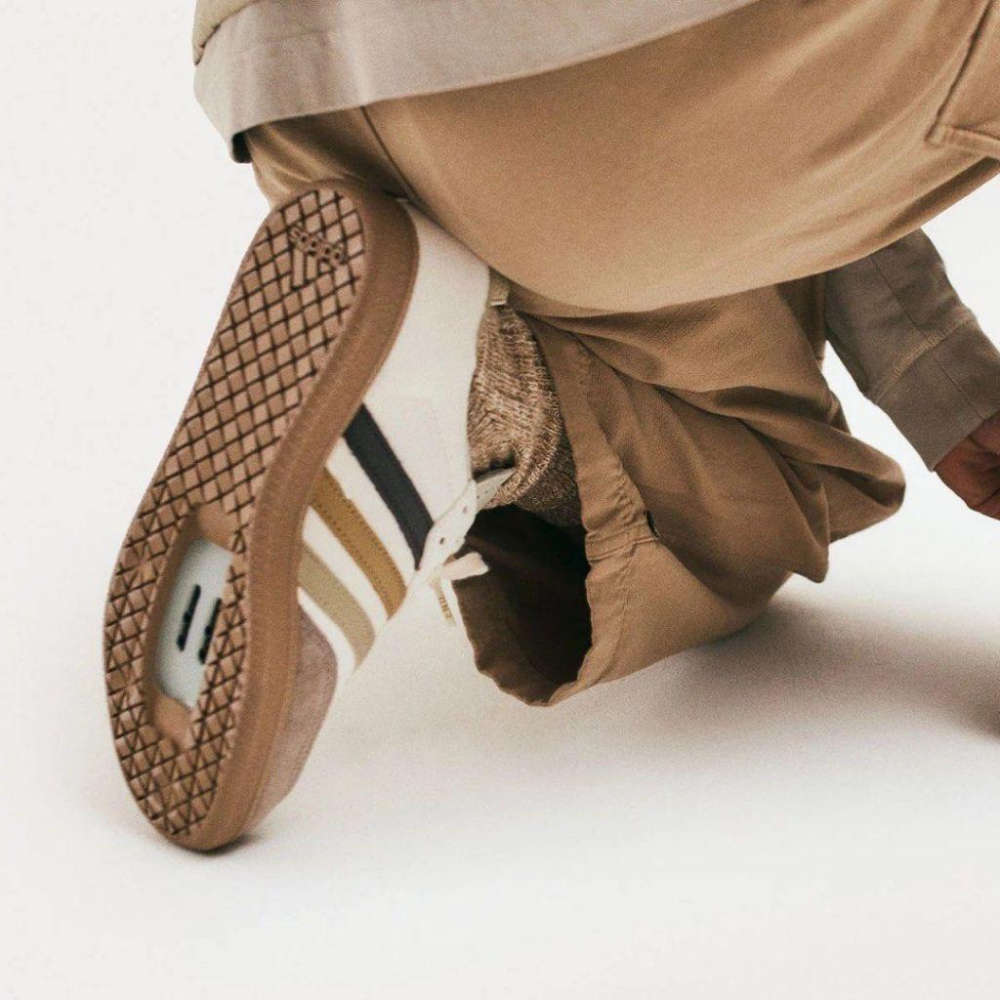 adi Velosamba聯名款自行車卡扣鞋 x END “Social Cycling” 聯名款休閒鞋 焦糖棕色-細節圖6