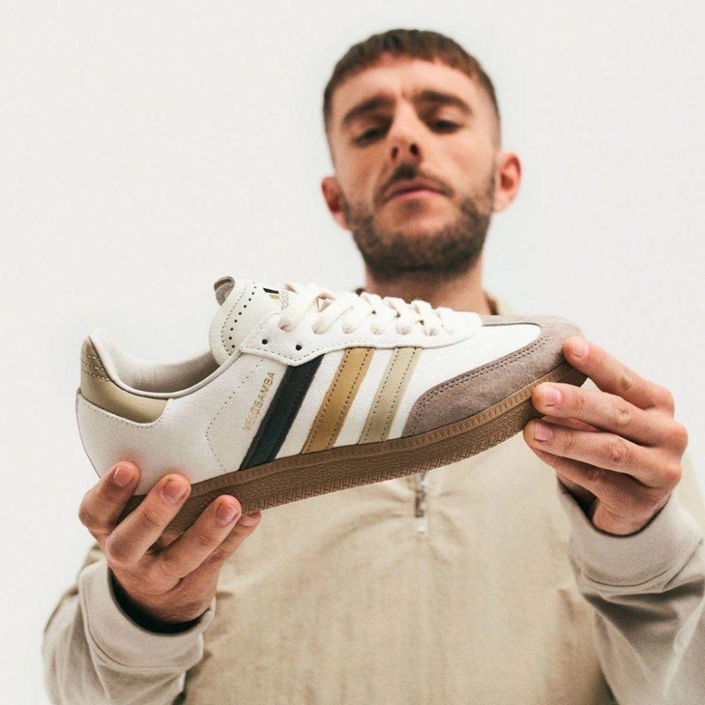 adi Velosamba聯名款自行車卡扣鞋 x END “Social Cycling” 聯名款休閒鞋 焦糖棕色-細節圖7