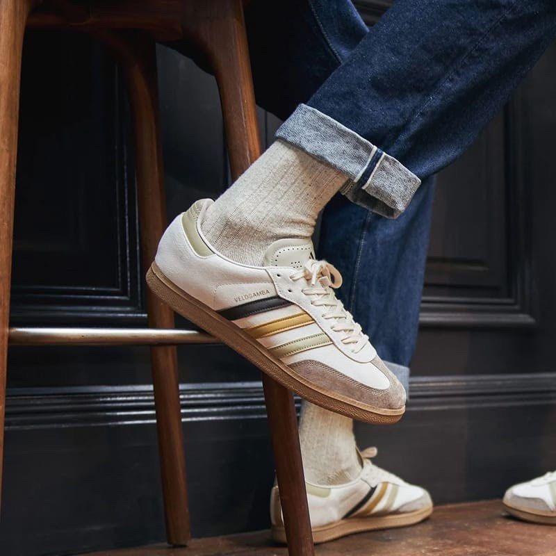 adi Velosamba聯名款自行車卡扣鞋 x END “Social Cycling” 聯名款休閒鞋 焦糖棕色-細節圖8