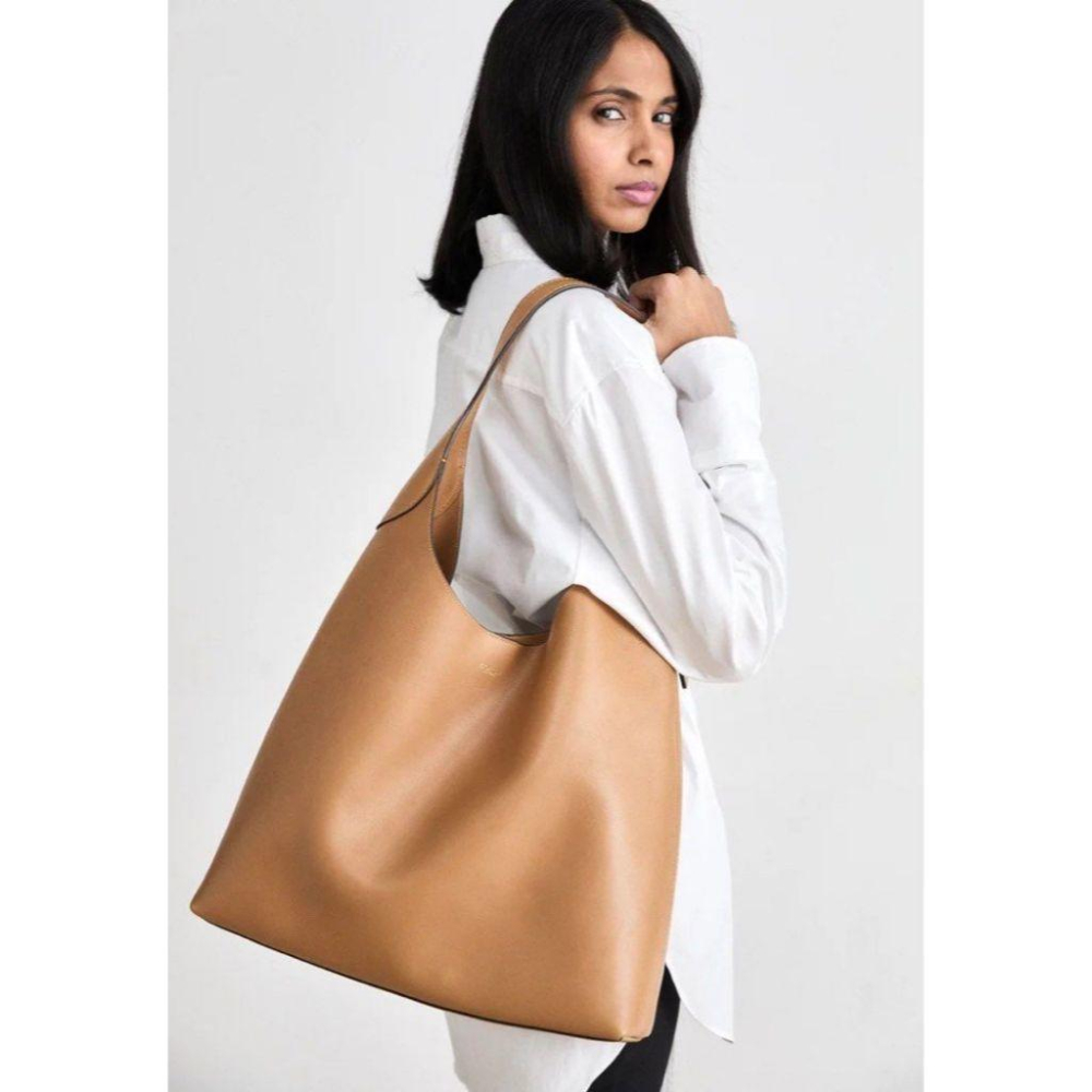 Co Brooklyn 39 Honey Brown布魯克林 單肩手袋｜單肩包｜手提包｜Hobo流浪漢包-細節圖7