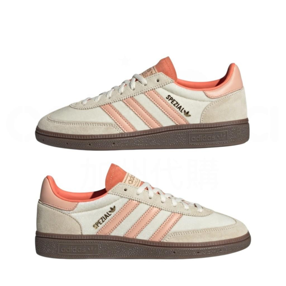 HANDBALL SPEZIAL  休閒鞋 JI2648 綠粉色｜杏色｜咖啡底｜皮革｜麂皮｜平底鞋｜德訓鞋 男女-細節圖9
