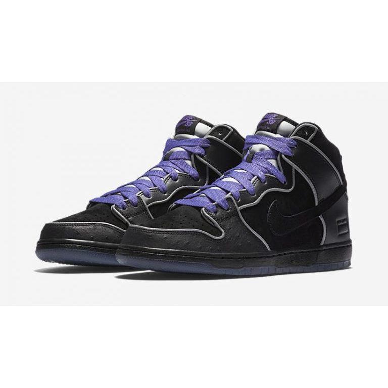 NK sb dunk high ＇purple box＇ 833456-002-細節圖3