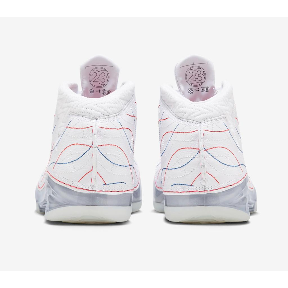 AJ 23 Retro 男鞋 白 銀 Mid-Autumn Festival-細節圖3