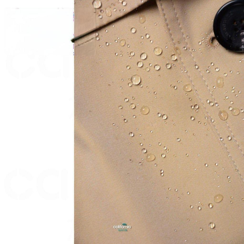 B Trench Coat｜中長版｜Gabardine｜Sandringham (桑德林漢姆)｜經典風衣外套｜蜜金色｜黑-細節圖7