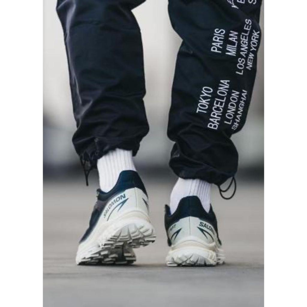 Salo XT-6 FT 越野運動鞋 寶石藍｜海軍藍｜深藍色｜白色｜網眼布鞋面｜防潑水 男女通用款鞋-細節圖6