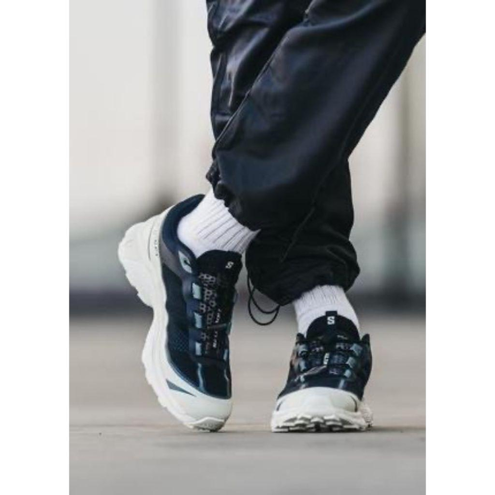 Salo XT-6 FT 越野運動鞋 寶石藍｜海軍藍｜深藍色｜白色｜網眼布鞋面｜防潑水 男女通用款鞋-細節圖8