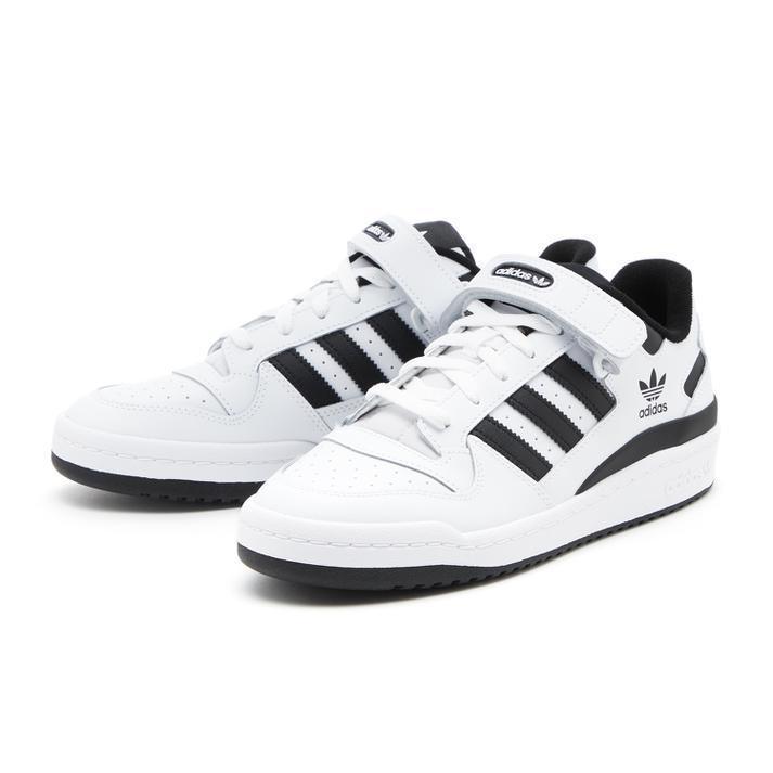 adi Originals Forum Low White Black-細節圖2