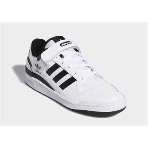 adi Originals Forum Low White Black-細節圖3