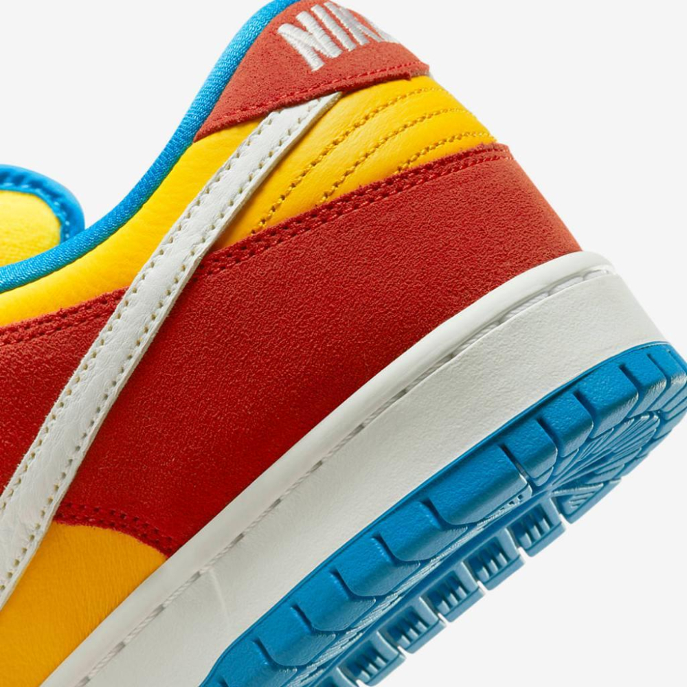 NK SB Dunk Low Pro Bart Simpson-細節圖4