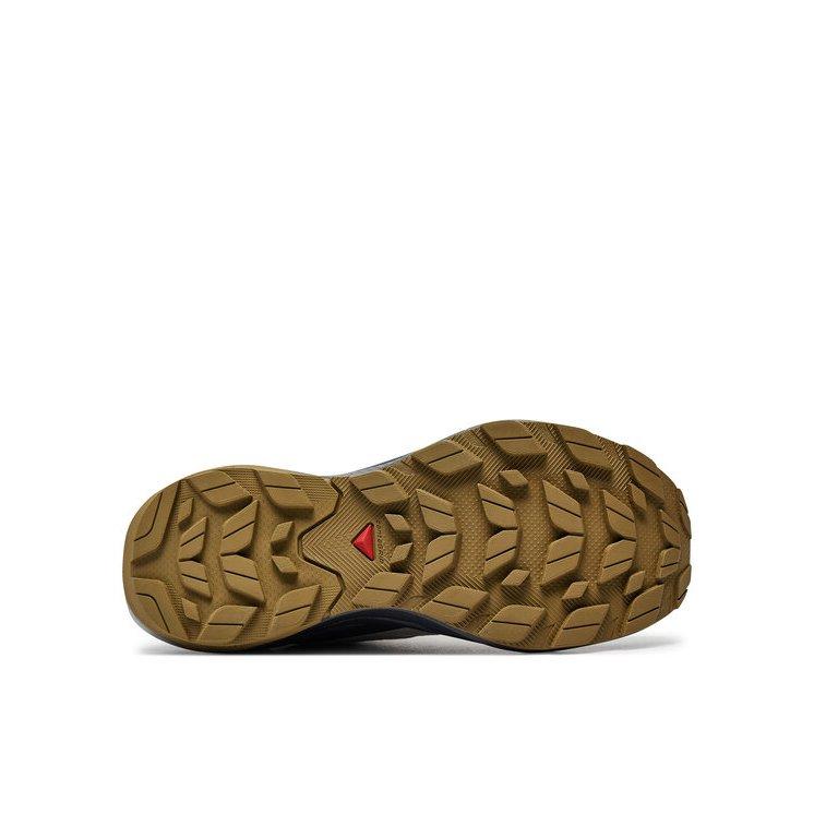 Salo 女 ELIXIR ACTIV Goretex 低筒登山鞋 銀雲/黑灰/棕-細節圖7