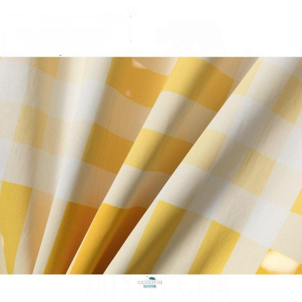 B 經典格紋黃色字母連帽風衣外套/夾克/衝鋒衣｜❗️此為剪標商品-細節圖9