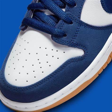 NK SB Dunk Low Los Angeles Dodgers-細節圖3